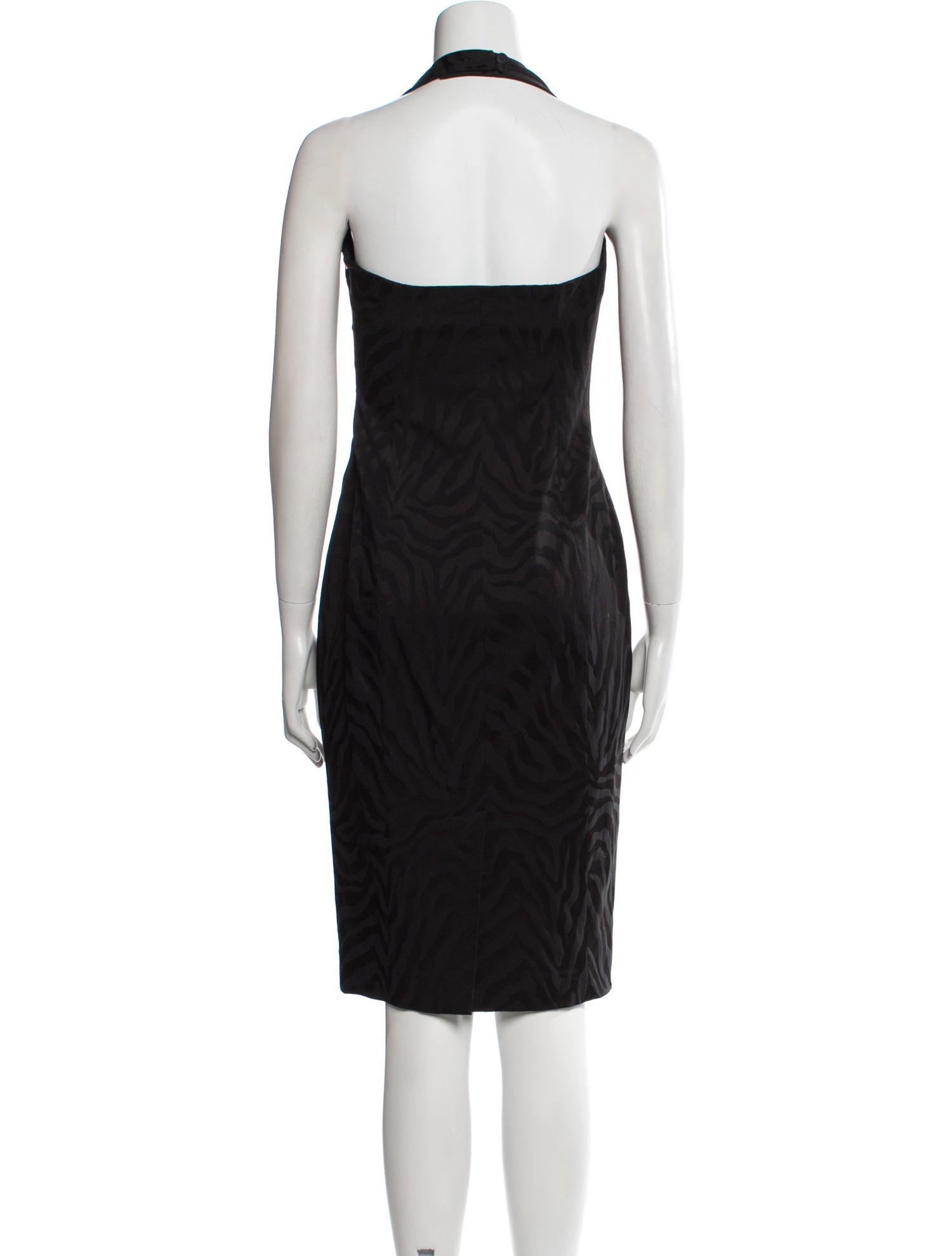 Michael Kors Halterneck Knee-Length Dress